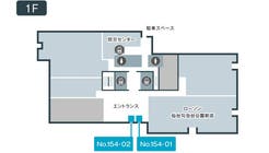 【テレキューブ】仙台パークビルの個室型ワークブース（154-01）です。視線と音を遮る、プライベートな集中環境。の写真3