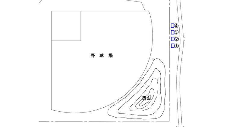 はんのき公園バーベキューコーナー(野球場そば)*ベンチ無しの写真1