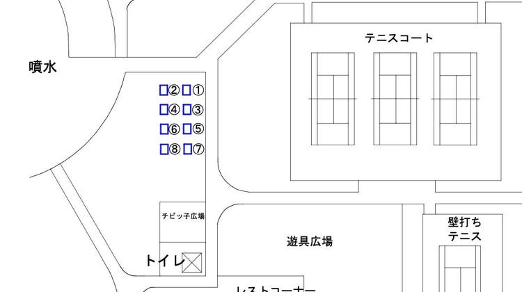 鳥取10号公園バーベキューコーナー(チビッコ広場そば)*ベンチ無しの写真1