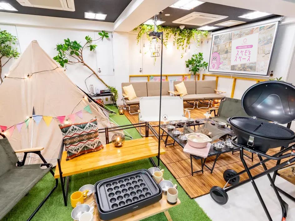 KIMAGURE-Camp上野の内観