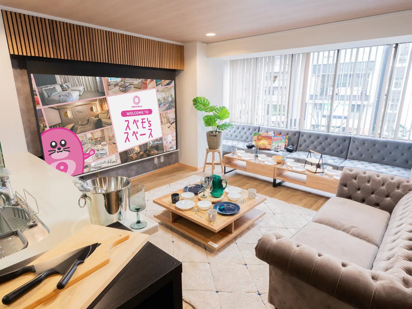 GoodWave大阪南森町の内観