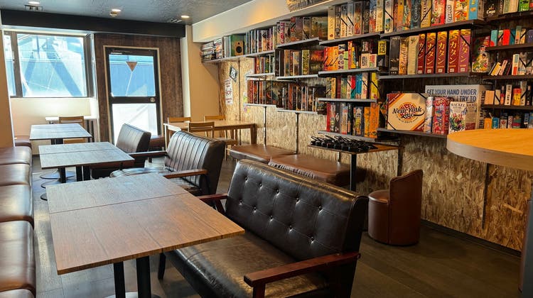 ボードゲームカフェ 店内