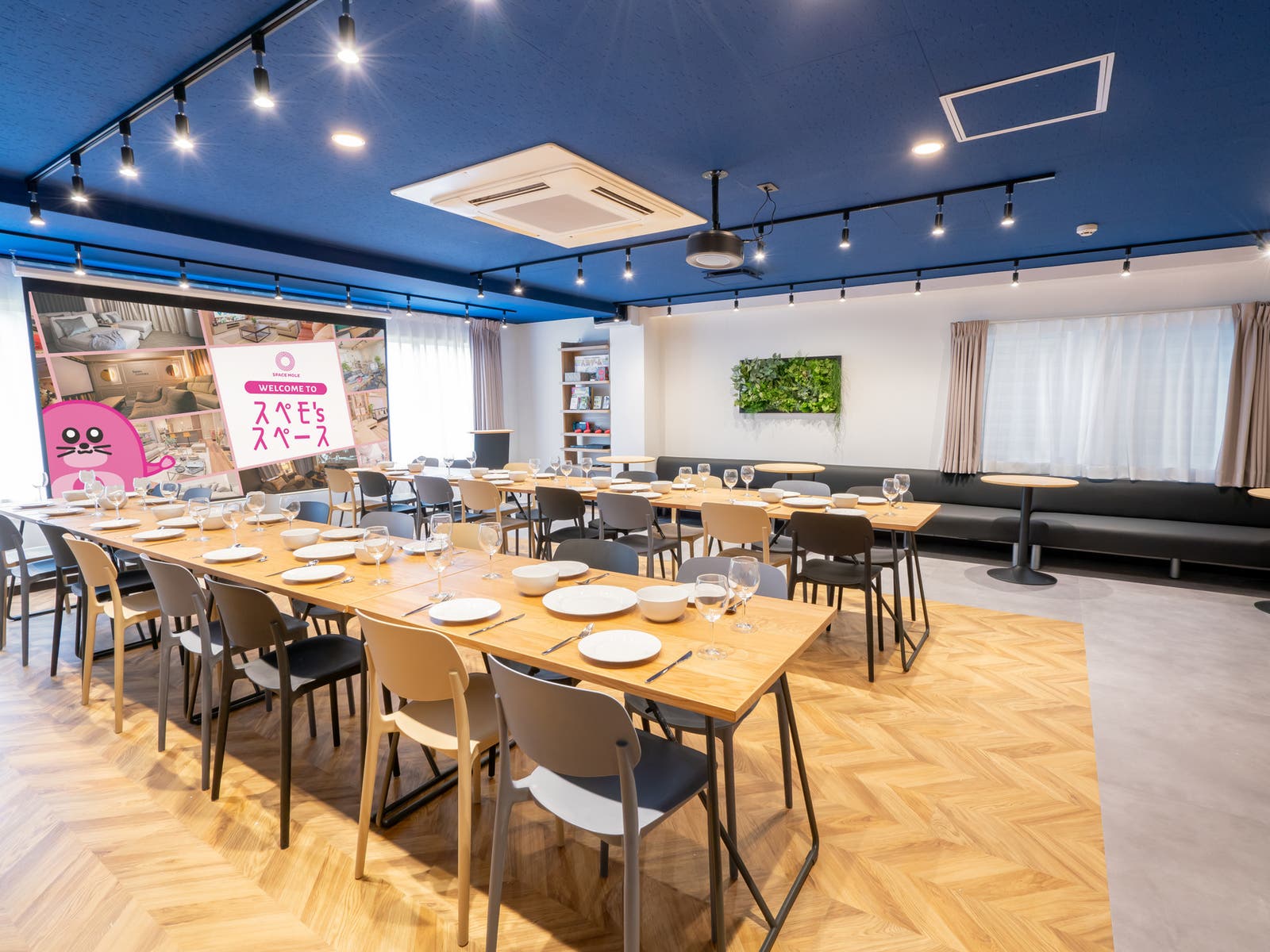 SpemoLounge福岡天神の内観