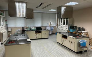 日常生活訓練室兼栄養指導室