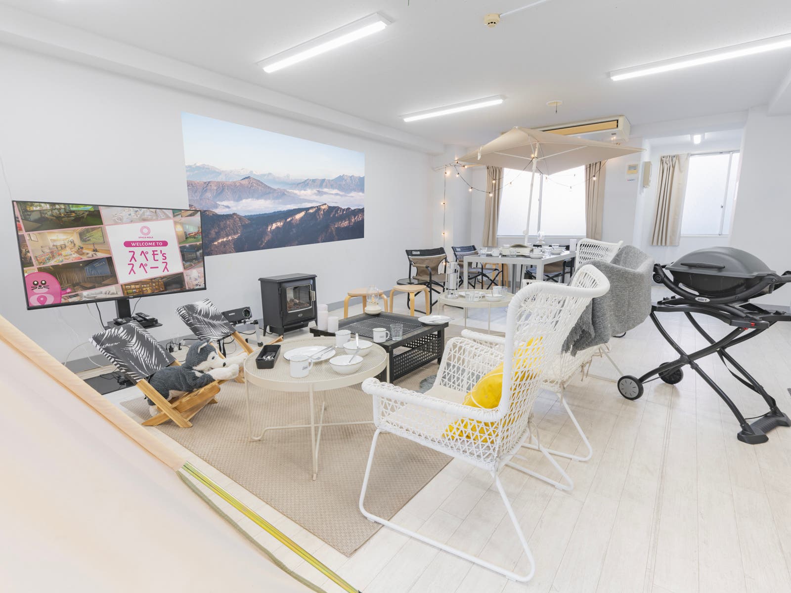 KIMAGURE-Camp八王子の内観