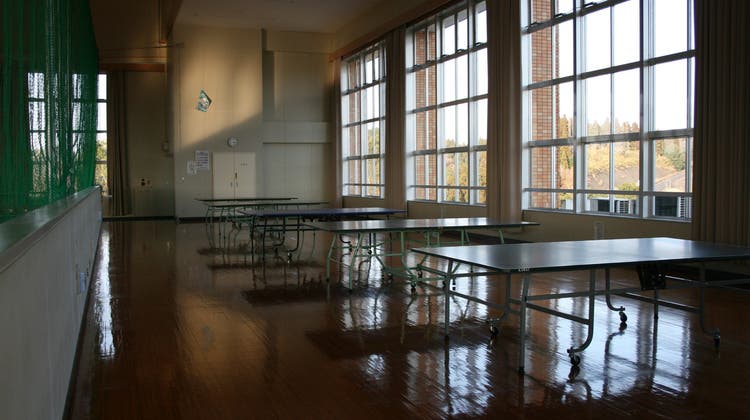 体育館2階卓球場の写真1