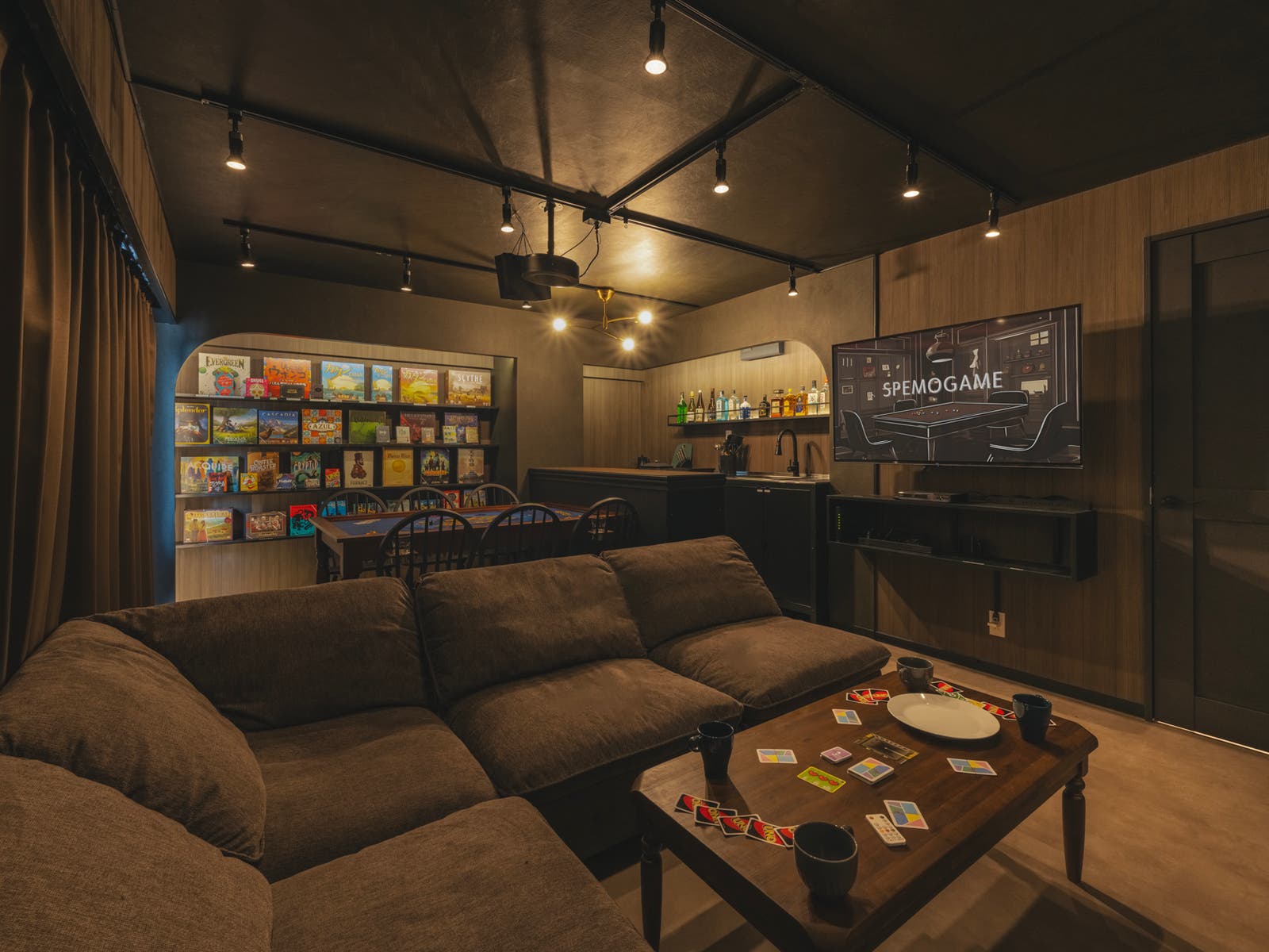 SpemoGame渋谷の内観