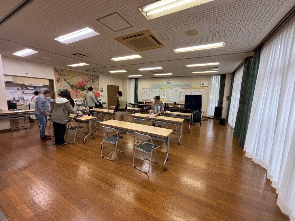 地域活動コーナー、洋室、和室、キッチンの写真1