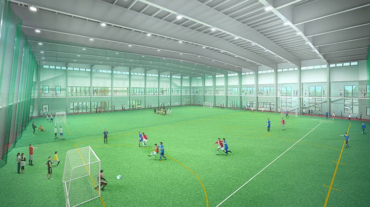 屋内練習場の写真1