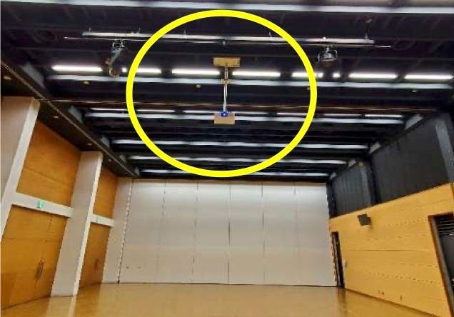 天井プロジェクターの画像1