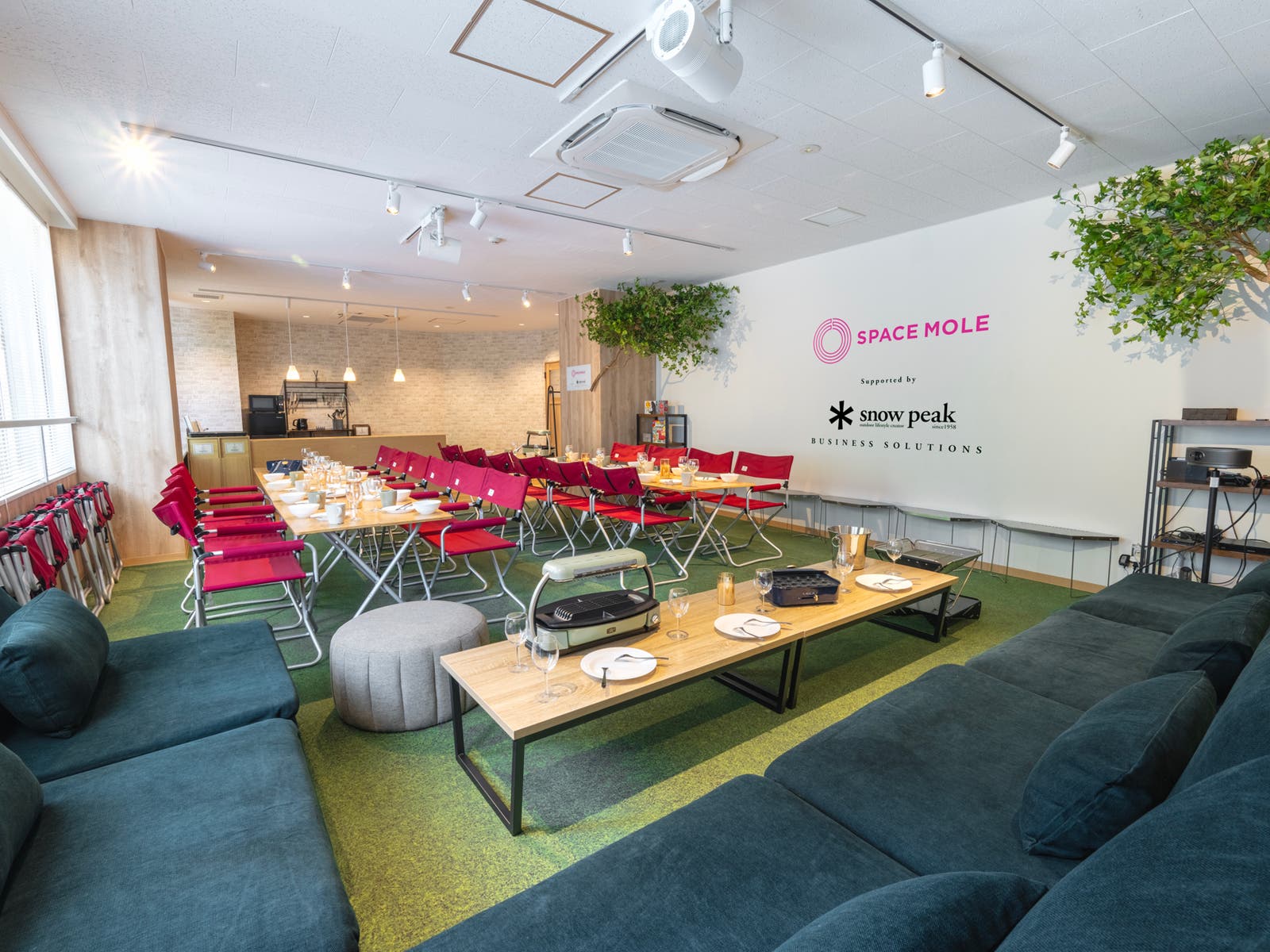 SpemoCampingSpace池袋の内観