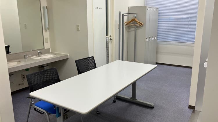 楽屋の写真1