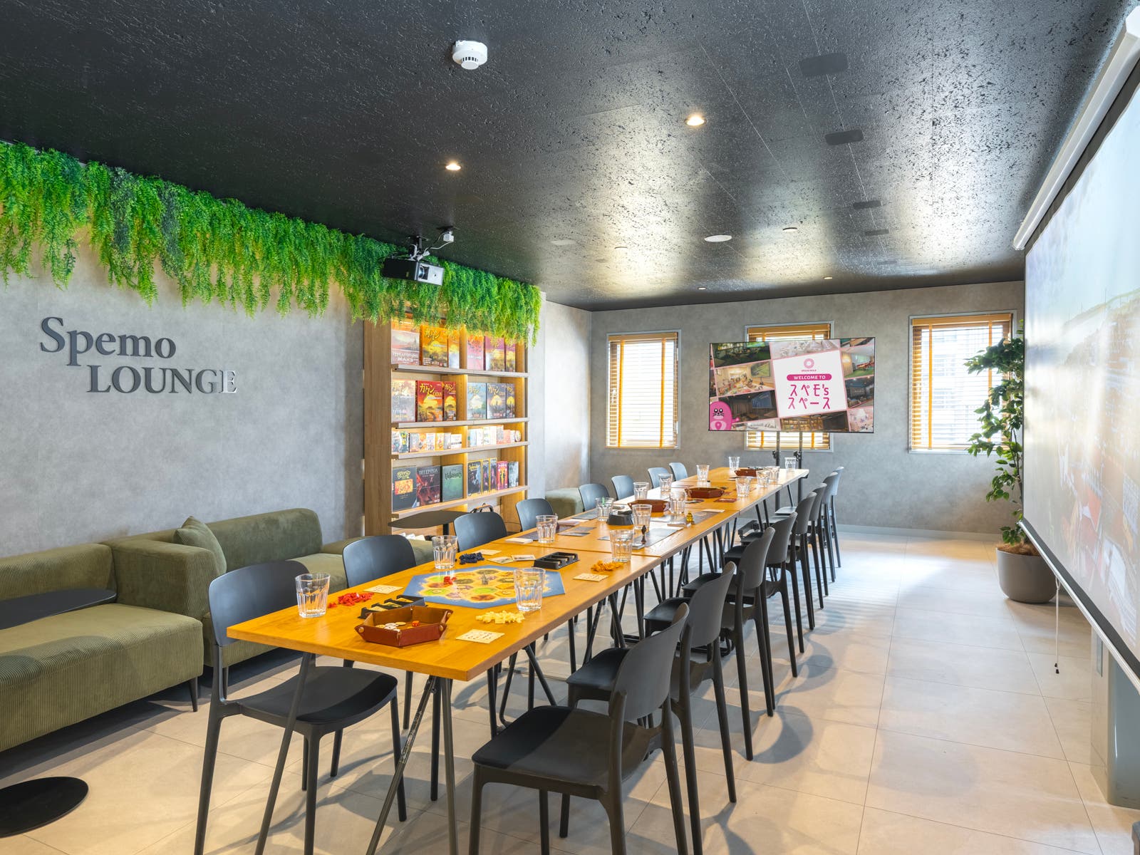 SpemoLOUNGE神田大手町2ndの内観