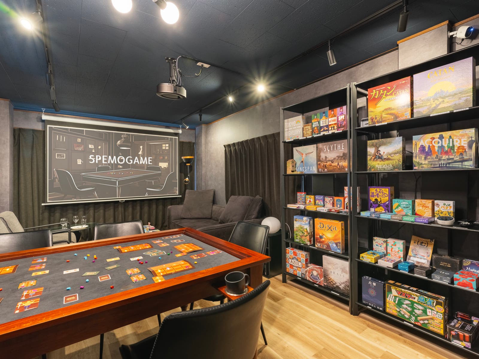 SpemoGame新橋の内観