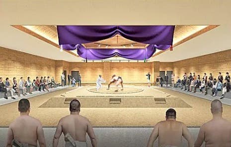 相撲場（本土俵）