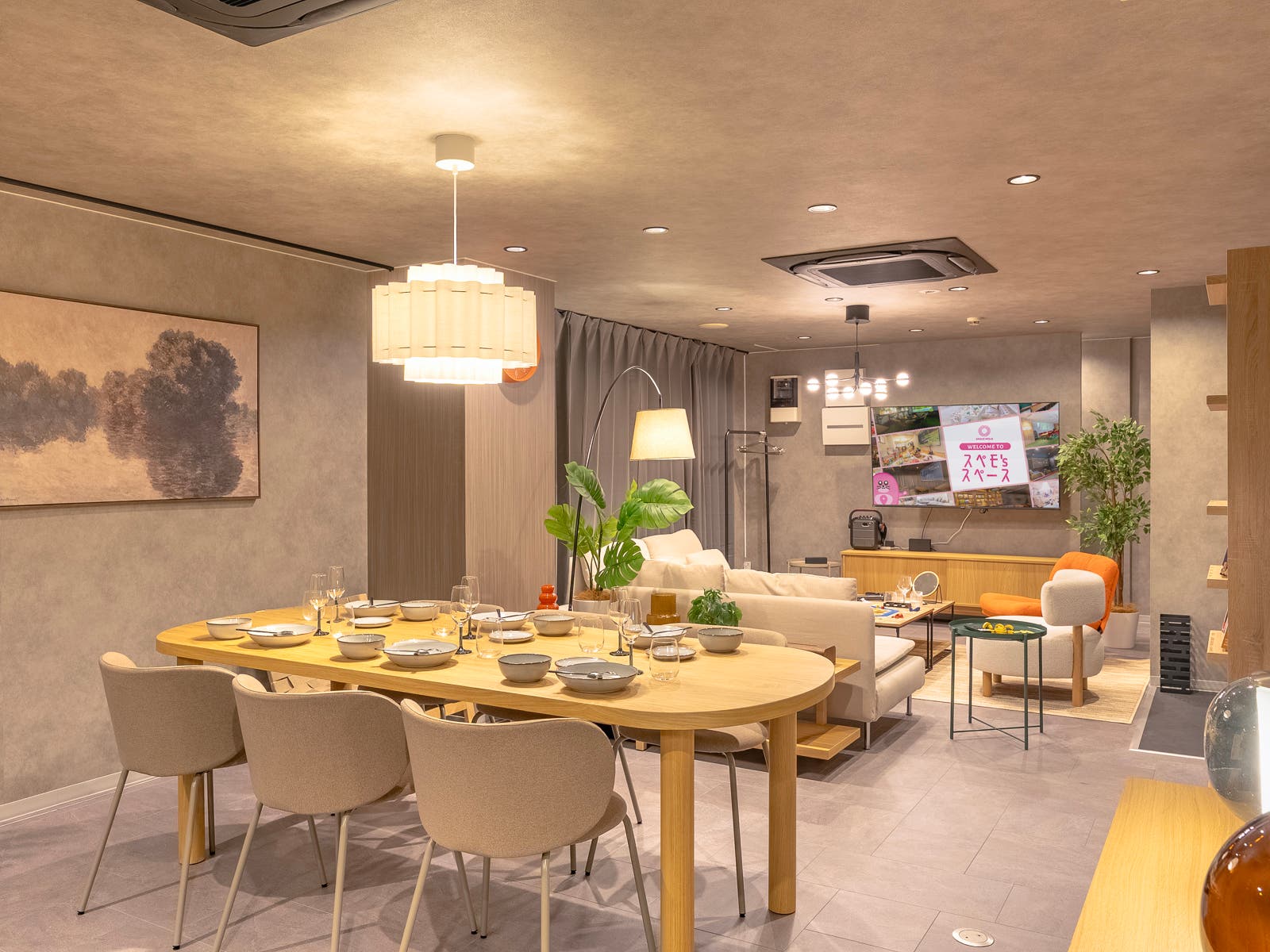 SpemoLIVING京都五条2ndの内観