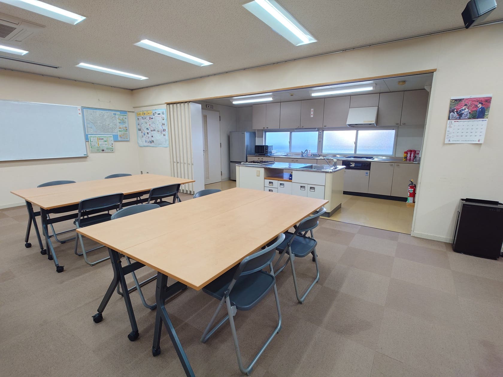 地域活動コーナー、調理室