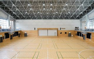 とくぎんトモニアリーナ那賀(那賀町総合体育館)