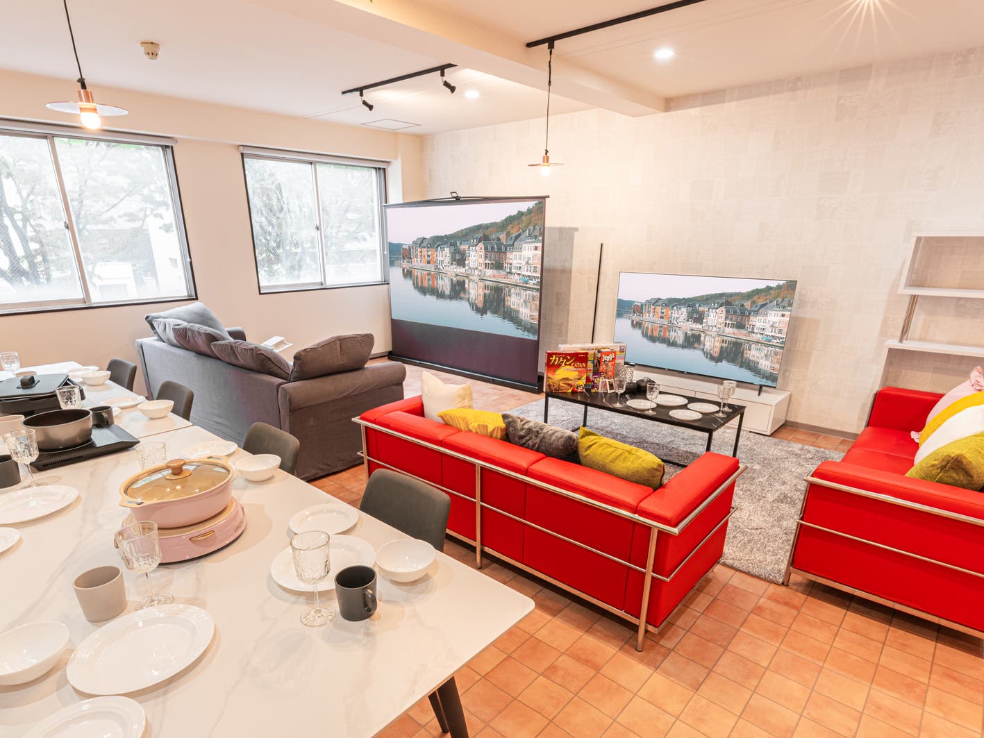 フルールスペース大須名古屋の内観