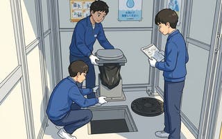 実際に触って学ぶ!防災設備設置体験~