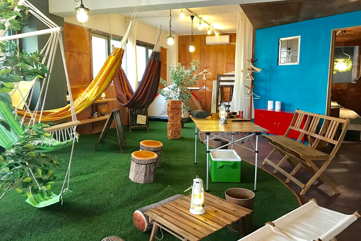 屋内キャンプが楽しめるスペース ハンモック テント 無煙ロースター プロジェクターあり スペースマーケット 屋内キャンプが楽しめるスペース ハンモック テント 無煙ロースター プロジェクターあり スペースマーケット