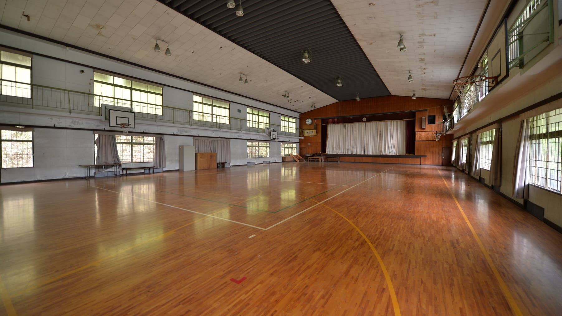 旧・宇太小学校 体育館