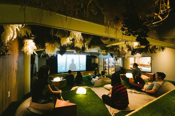 泊まれるシアター 映画上映会 ワークショップ 大型プロジェクター 音響設備付 スペースマーケット 泊まれるシアター 映画上映会 ワークショップ 大型プロジェクター 音響設備付 スペースマーケット