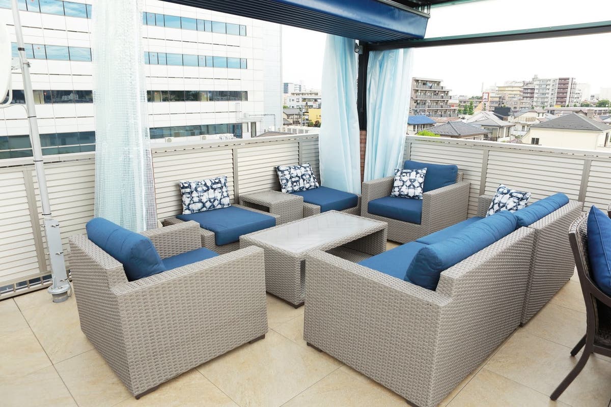 八王子 屋上多目的レンタルスペース 1ブース標準6名 最大8名 スペースマーケット