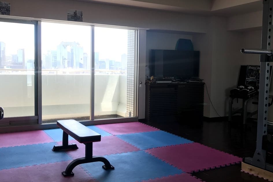 新規open 十三駅 梅田一望タワマン内 サウナ シャワー無料 フリーウェイト充実 スペースマーケット