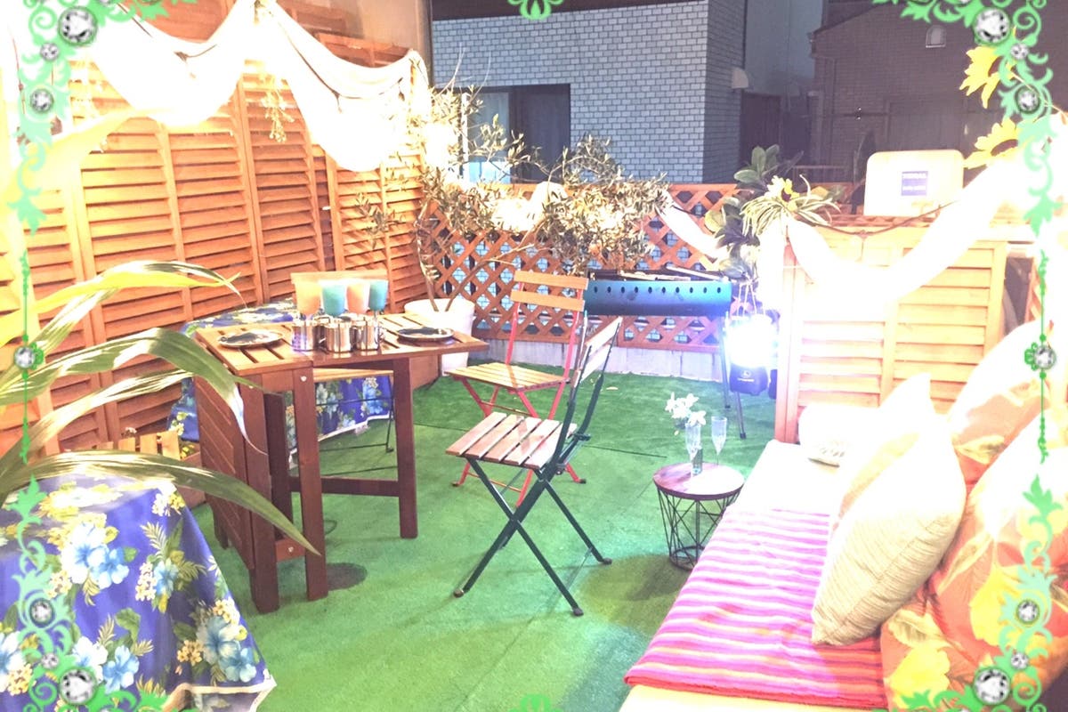 限定1組 屋上プライベート炭火bbq リビングで二次会 誕生会 突然ですがbbq誘ってもいいですか 秋葉原エリア 新宿17分 スペースマーケット
