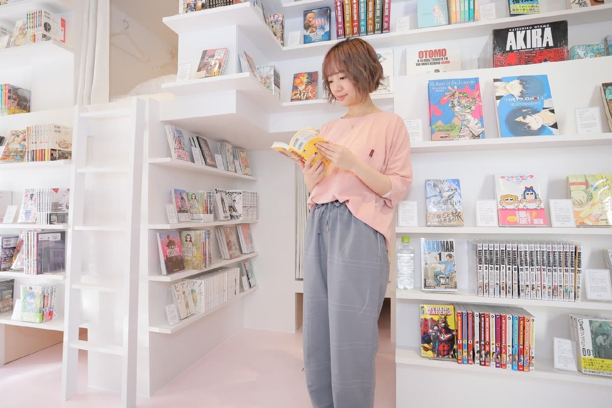 小川町 新御茶ノ水駅近 1フロア貸切 撮影 イベント 読書会 マンガに囲まれたデザイン空間 5f女性フロア スペースマーケット