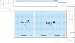 【荻窪駅徒歩2分】ワイム貸会議室荻窪 Room A+B　室内備品無料・スタッフ常駐・毎回清掃・最大定員203名の写真3