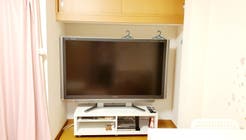 キッチン✨ゴロゴロできる✨大型TV☆テレワーク☆高速Wi-Fi☆かわいい部屋の写真2