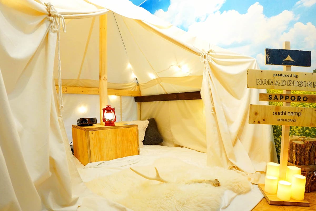 おうちキャンプ 札駅 北大近郊 地下鉄5分 おうちデート 大型スクリーン リモートライブ 女子会 スペースマーケット