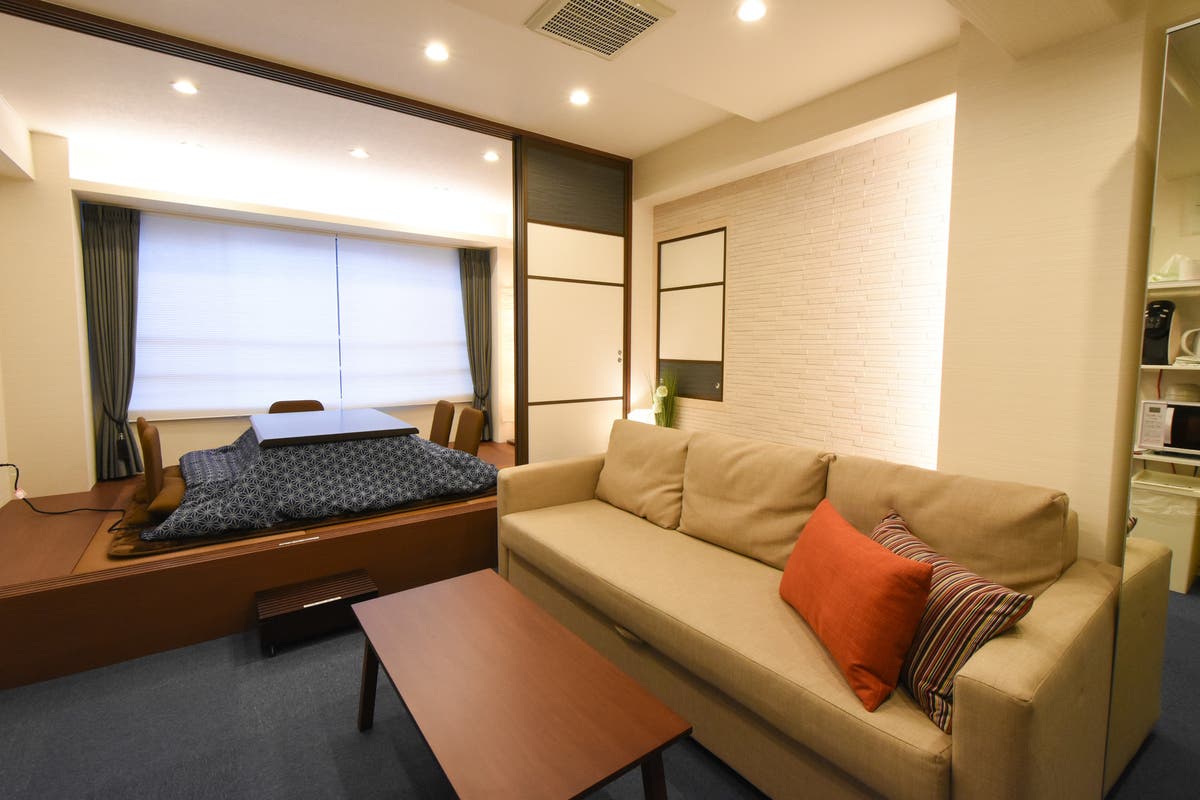 都心からアクセス抜群 清潔なモダンリビングでボードゲームや麻雀 ホームパーティー 卓上鍋 こたつ ミニキッチン完備 スペースマーケット