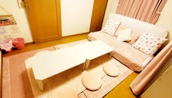 キッチン✨ゴロゴロできる✨大型TV☆テレワーク☆高速Wi-Fi☆かわいい部屋の写真4