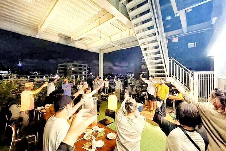 渋谷駅10分 qができるsloth Jinnan ワイズ神南ビル屋上 ルーフトップテラス 撮影 屋根付き スペースマーケット 渋谷駅10分 qができるsloth Jinnan ワイズ神南ビル屋上 ルーフトップテラス 撮影 屋根付き スペースマーケット