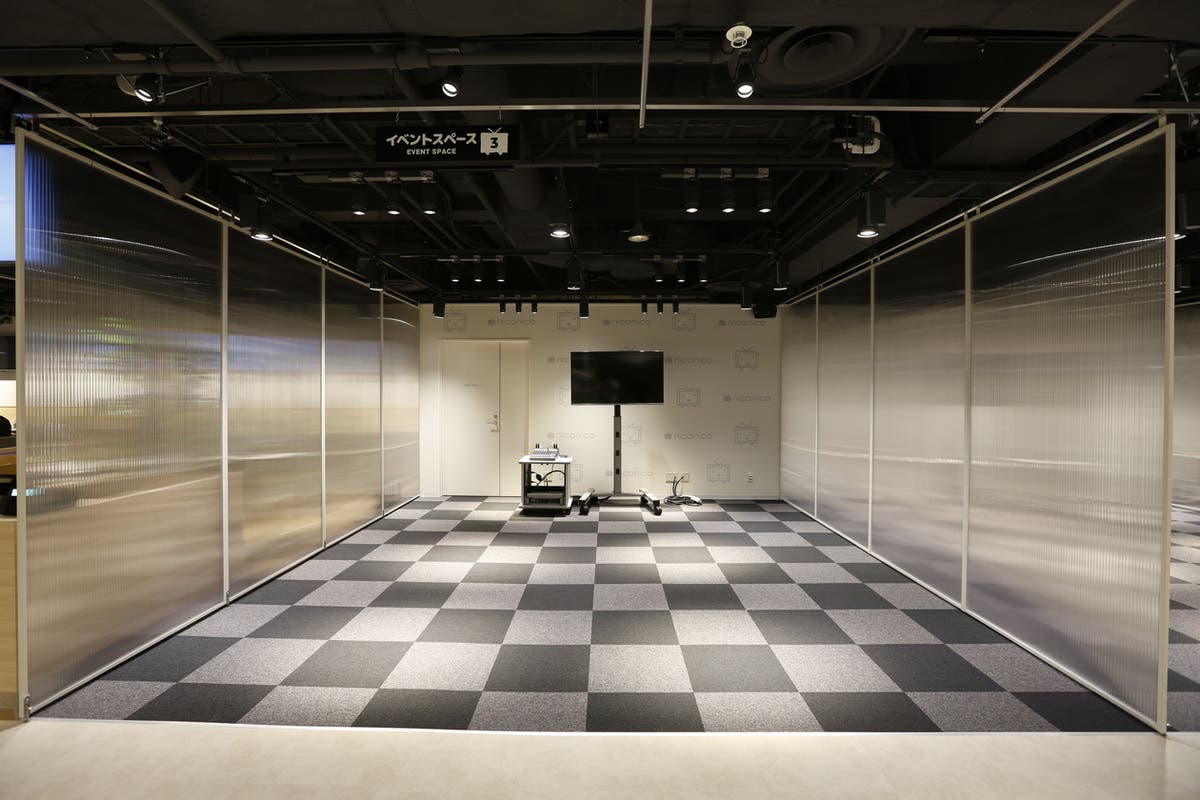池袋 ニコニコ本社で各種イベントが開催可能 イベントスペース3 立席50名 着席30名 スペースマーケット