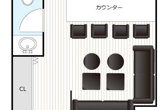 宇治市小倉駅 4b カラオケ付 禁煙 女子会 ママ会 貸切パーティ カップル 各種会 キッチン付ラウンジスペース スペースマーケット