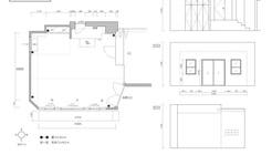 101studioは、おしゃれな マンションをイメージするテラスや洗面台のある、撮影スタジオです。の間取り図1