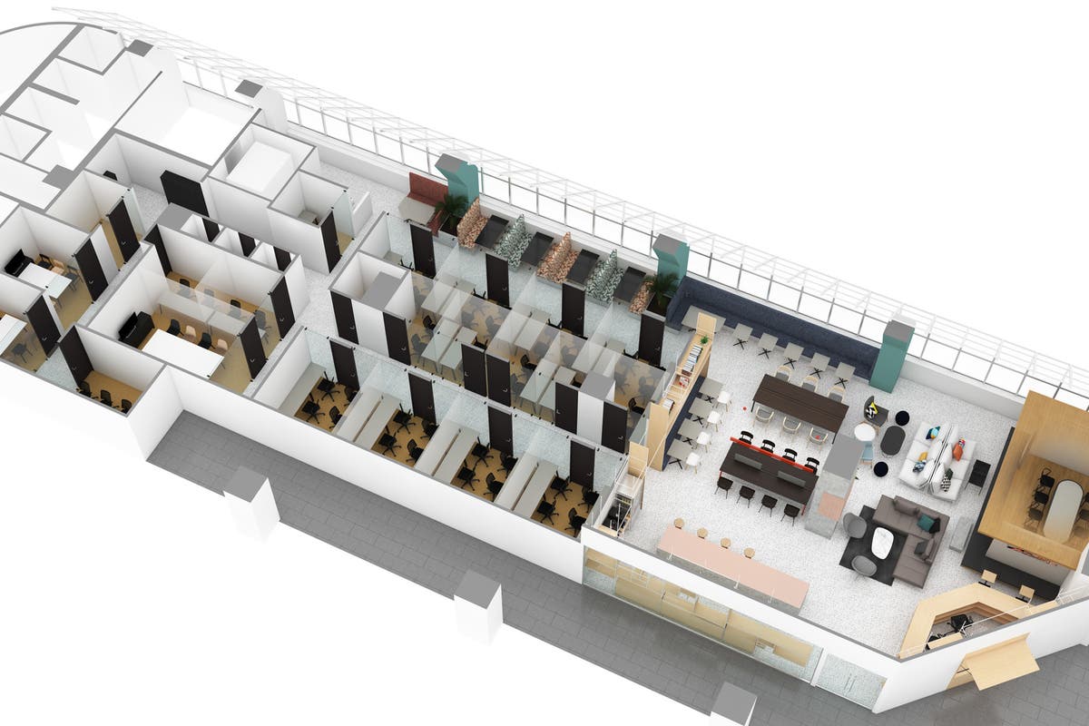 貸し会議室【3人部屋】 - ATOMica - 宮崎市中心部【宮崎ナナイロ東館8