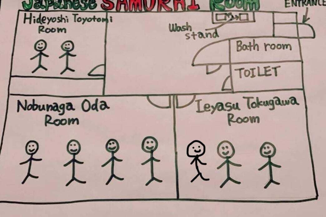 織田信長の部屋 テレワーク インスタ映え個室
