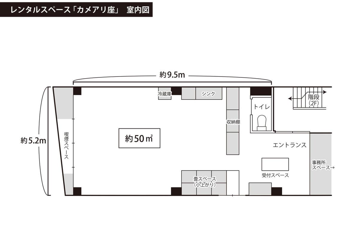 亀有駅2分 広々50 キッチン付き 周りを気にせず楽しめるレンタルスペース カメアリ座 スペースマーケット 亀有駅2分 広々50 キッチン付き 周りを気にせず楽しめるレンタルスペース カメアリ座 スペースマーケット