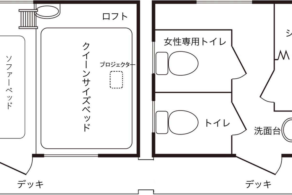 プロジェクター付ログハウスin淵庵村 オンラインライブの視聴にも スペースマーケット プロジェクター付ログハウスin淵庵村 オンラインライブの視聴にも スペースマーケット