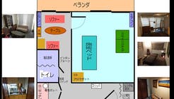 セラピスト向けレンタルサロン五反田駅徒歩3分の間取り図1