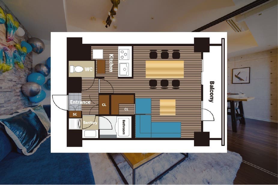 渋谷40 最上階 13f Francfranc家具 渋谷駅徒歩5分 最大15名 高速wifi Produced By Peco スペースマーケット