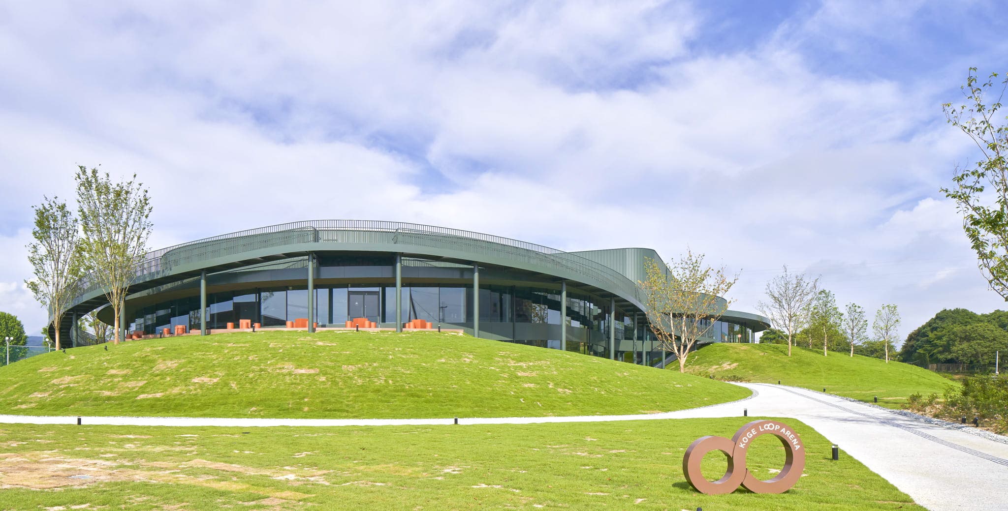 上毛町立体育館ループアリーナの写真